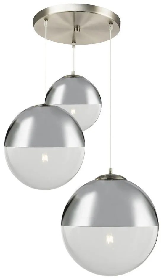 GLOBO 15851-3 - Luster na lanku VARUS 3xE27/40W/230V