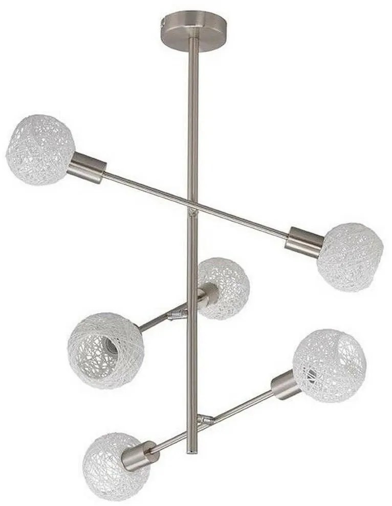 Briloner 2815-066 - Luster na tyči 6xE14/5,5W/230V BL0654