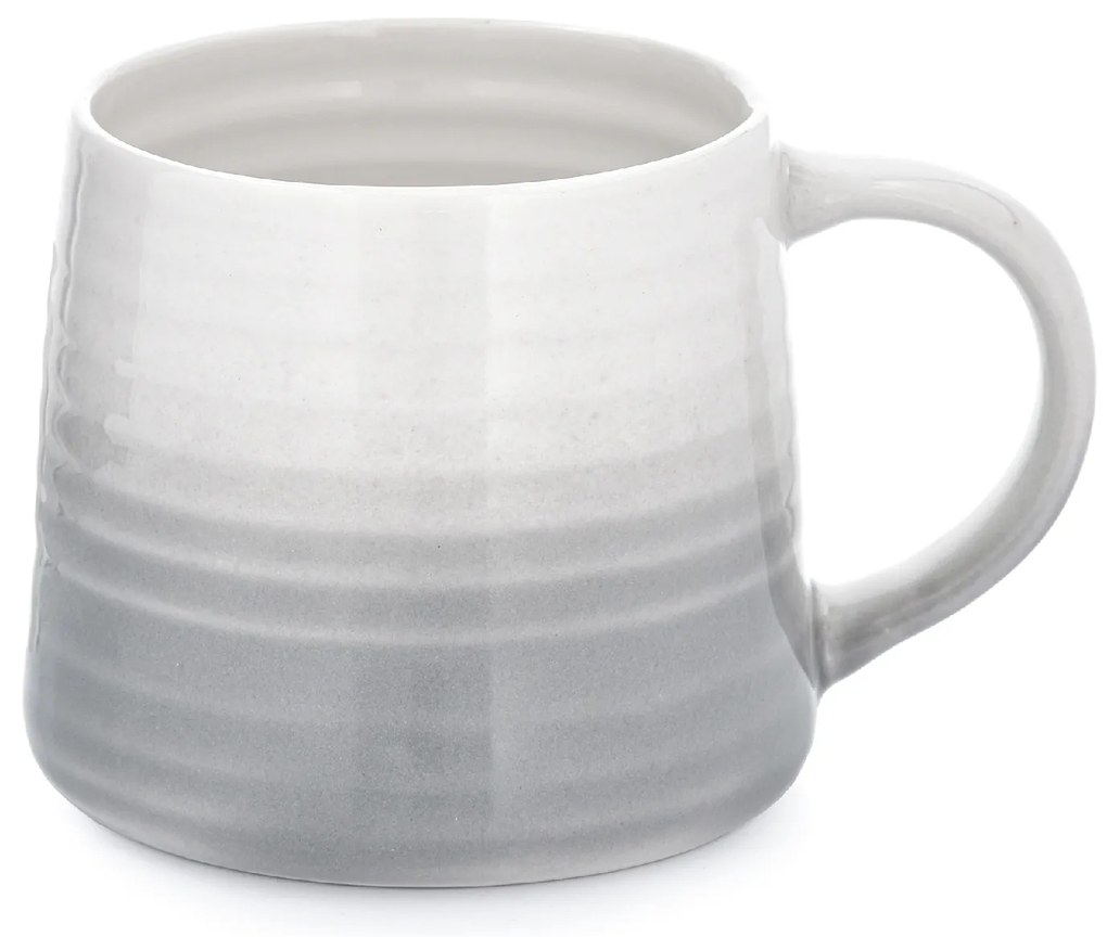 Hrnček so šedým ombre efektom Fern 350 ml – porcelánový hrnček