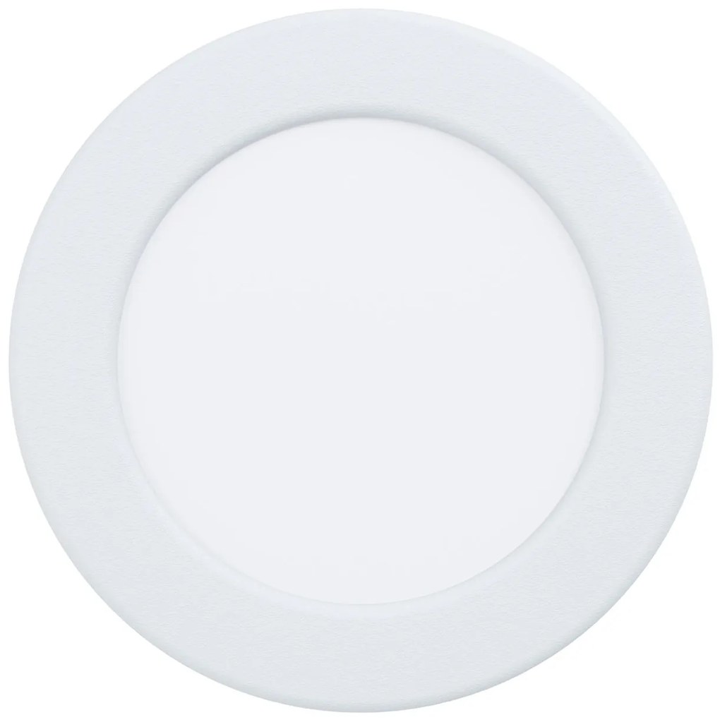 EGLO Zápustné LED bodové osvetlenie FUEVA 5, 5,5W, teplá biela, 117mm, okrúhle, biele