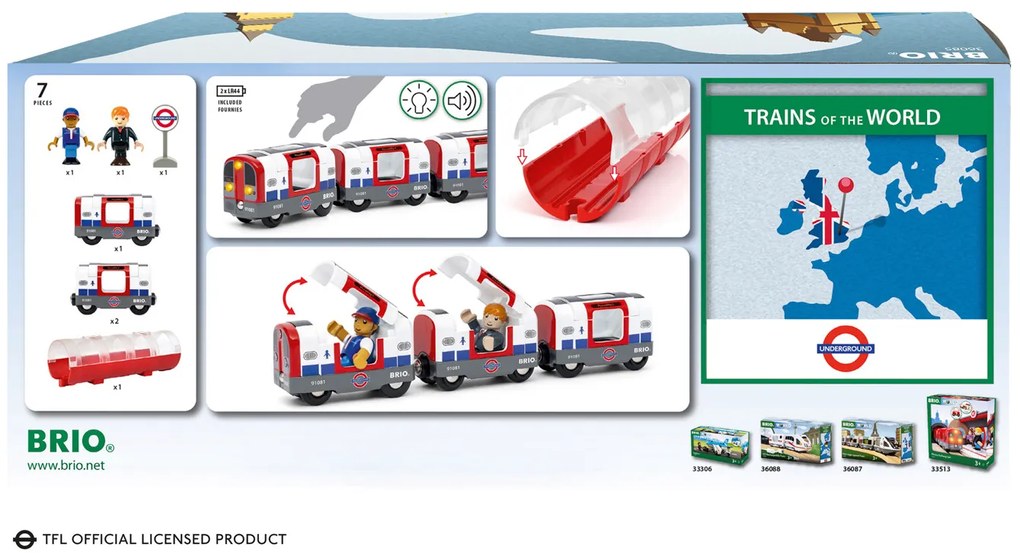 Brio - Londýnske metro na batérie