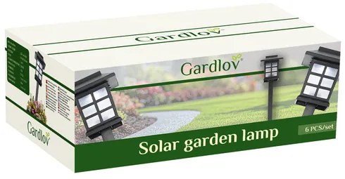 Solárna záhradná lampa Gardlov 25421 - 6ks
