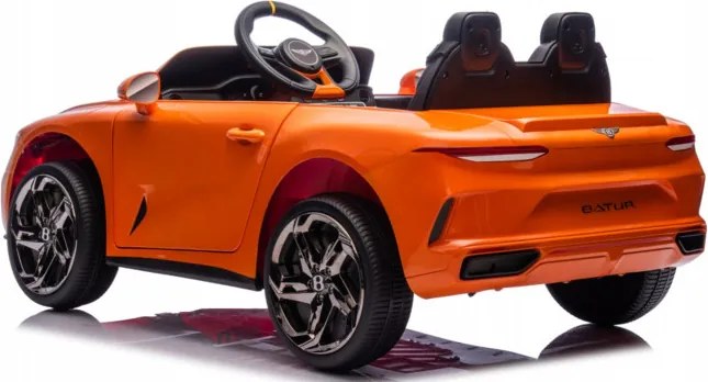 Detské elektrické autíčko Bentley Batur kabriolet oranžové