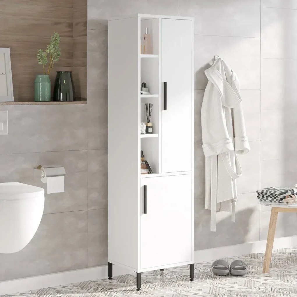 Kúpeľňová skrinka Houseland Vitale 02 biela