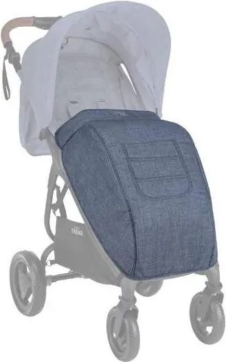 VALCO BABY Nánožník ku kočíku Trend 4 Denim