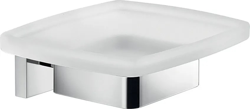 Gedy Gedy, ELBA mydeľnička, mliečne sklo, chróm, A01113