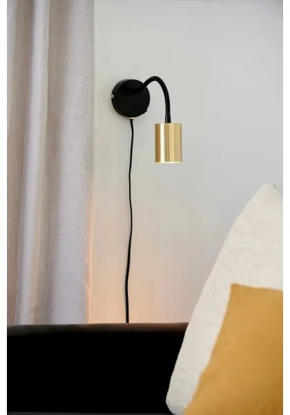 Nordlux - Nástenné svietidlo EXPLORE 1xGU10/7W/230V mosadz