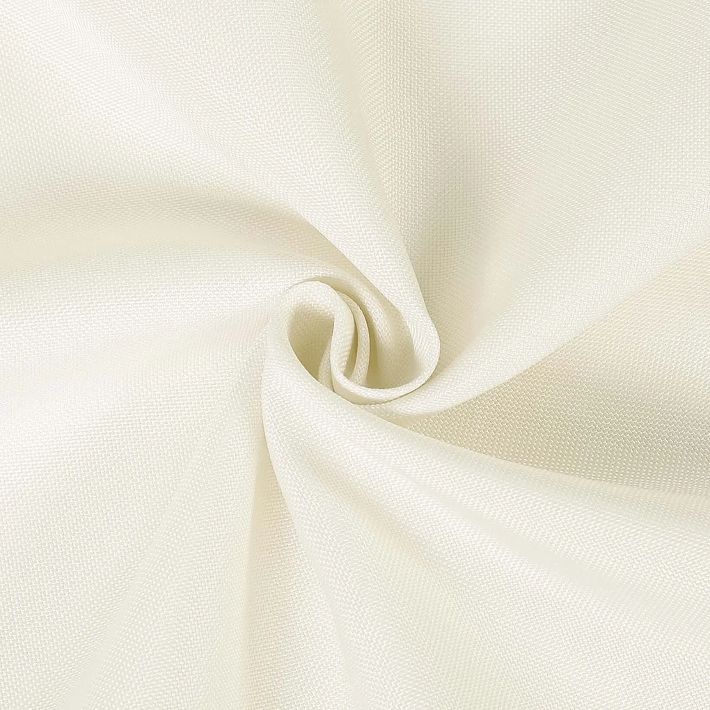 Goldea oválny teflónový obrus - smotanový 140 x 240 cm