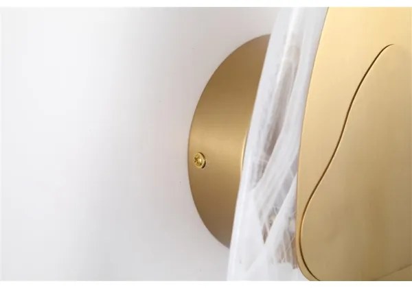 Searchlight 32983PB - LED nástenné svietidlo DESTINY LED/8W/230V biela