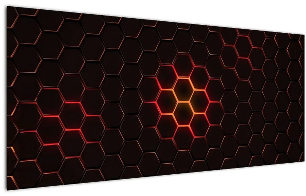 Obraz pletiva (120x50 cm)