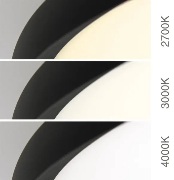 Orion - LED stropné svietidlo KANT LED/66W/230V 2700/3200/4000K priemer 80 cm čierne