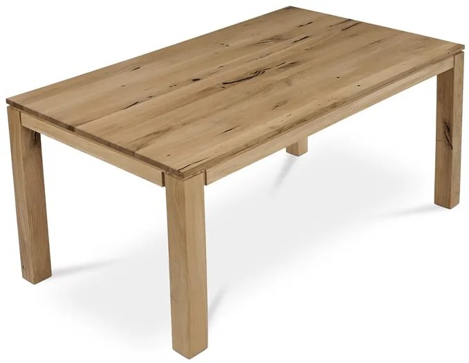 Autronic BONTEC Jedálenský stôl 160x90cm, masív, dub, DS-F160 DUB Farba: Prírodné
