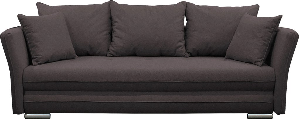 XXXLutz ROZKLADACIA POHOVKA, textil, tmavohnedá MID.YOU - Sedačky - 001574003704
