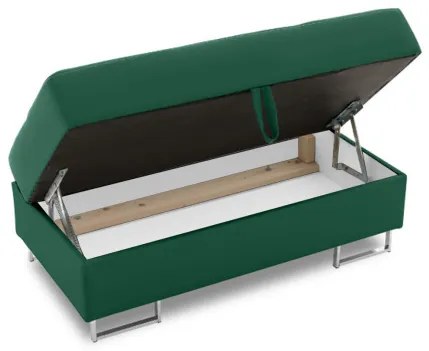 Taburetka RIGATTO fľaškovo zelená