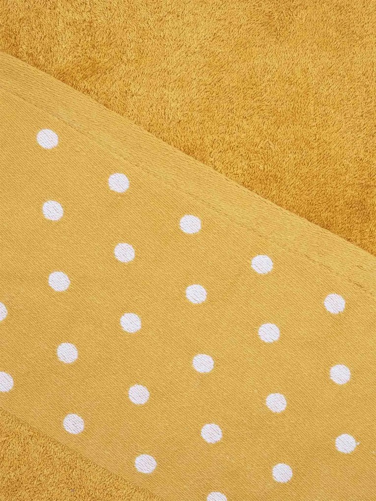 Bambusový uterák 50 × 100 cm - Sofia horčicový