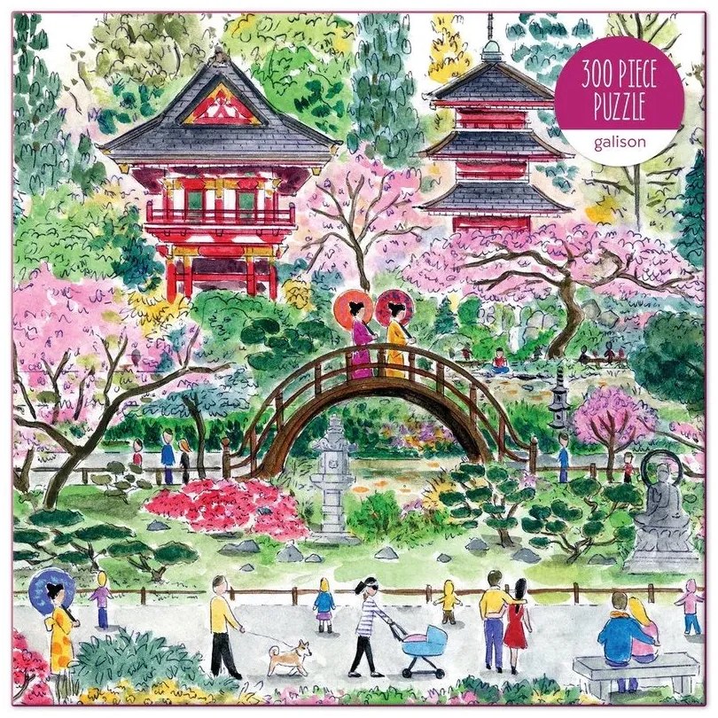 Galison Puzzle Japonská čajová záhrada 300 dielikov