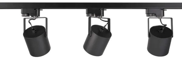 Bodové svietidlo do lištového systému MINOR 3xGU10/10W/230V + 1 m lištový systém