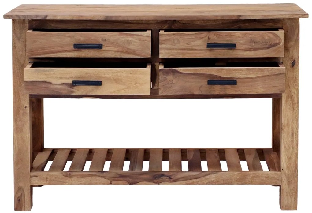 furniture-nabytek.cz - Konzolový stolík drevo palisander 110x35x76