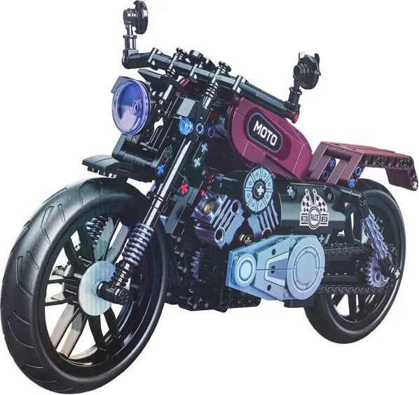Stavebnica motocykla JIQILE No.47113, 469 dielikov