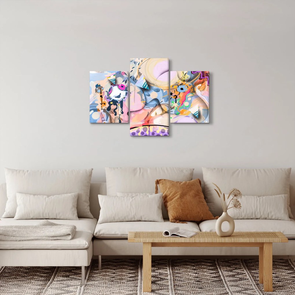 Obraz - Rozprávková abstrakcia (90x60 cm)