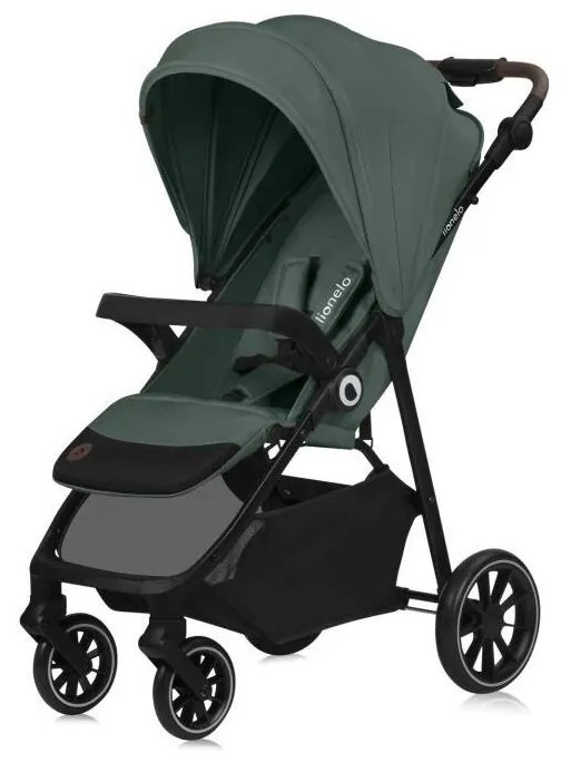 Lionelo - Športový kočík EMMA ONE zelená/čierna
