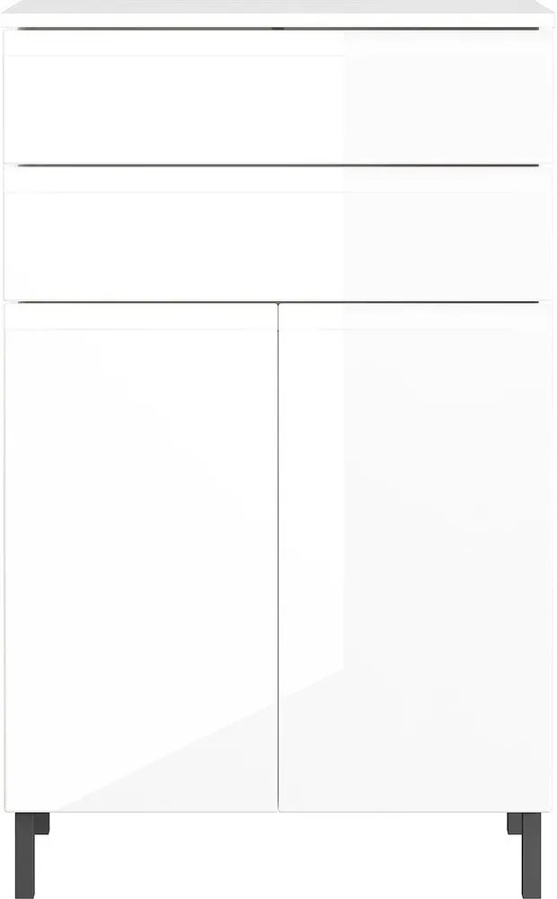 Biela kúpeľňová skrinka 60x97 cm Salinas - Germania