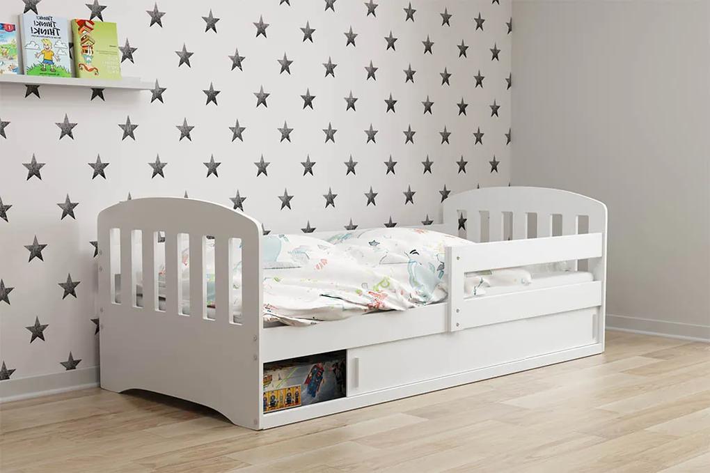 Detská posteľ  CLASSIC Farba: Biela