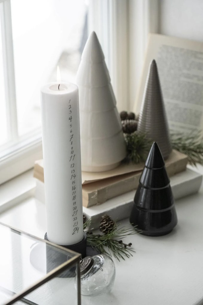 Ib Laursen Kovový svietnik Pillar Candle