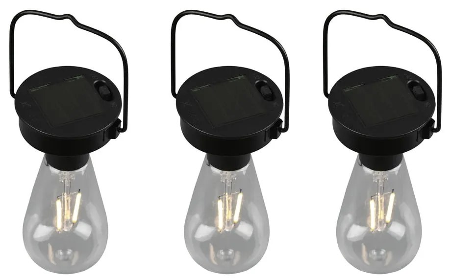 LED závesné solárne vonkajšie svietidlo ø 7 cm Campus - Reality