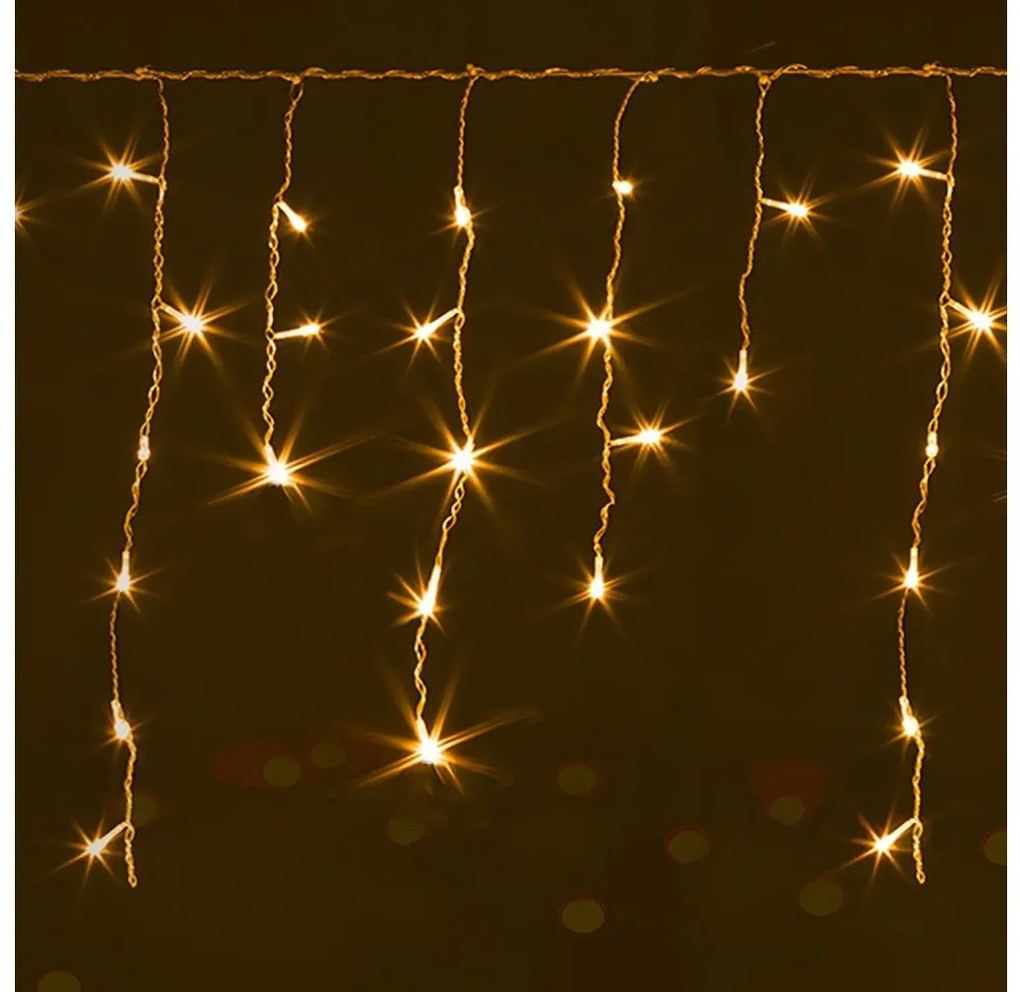 Brilagi - LED vonkajší vianočný reťaz 400xLED/8 funkcií 23x0,6m IP44 teplá biela