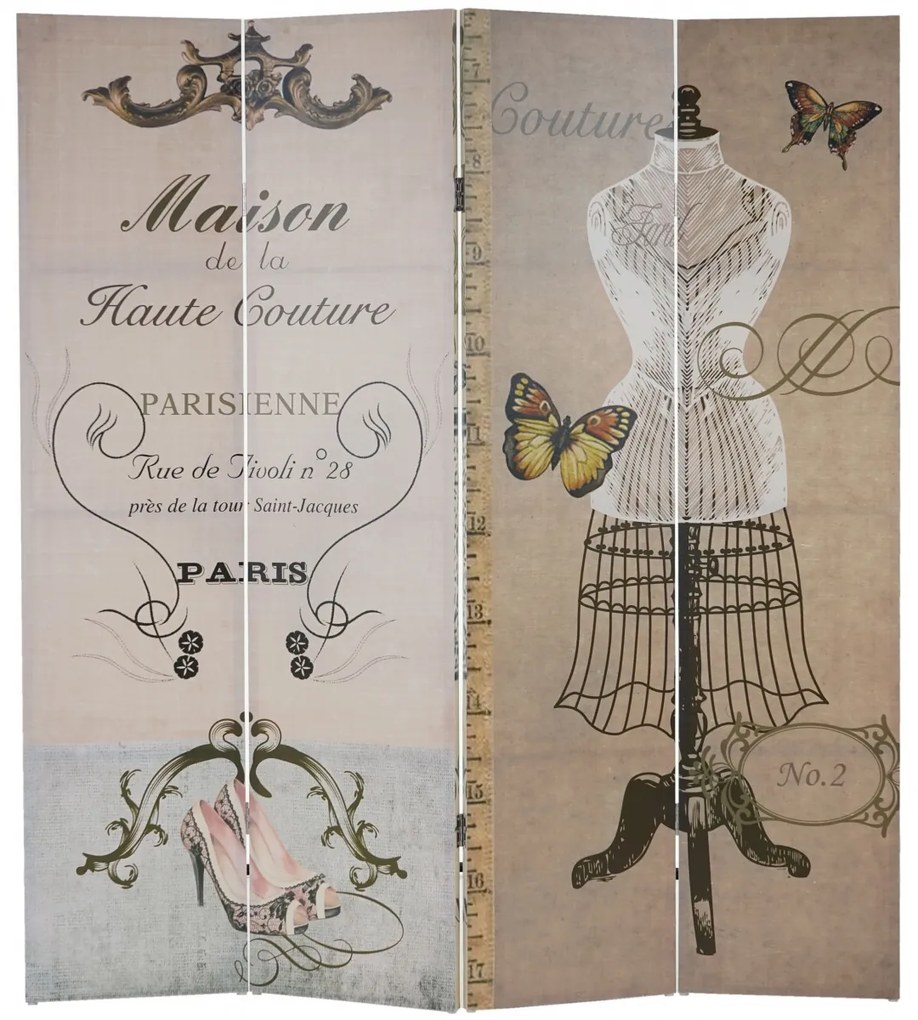 Paraván Boudoir - 180 x 160 cm