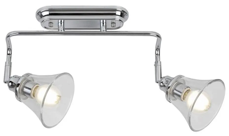 Rabalux 3208 - Kúpeľňové bodové svietidlo ANTOINE 2xE14/40W/230V IP44