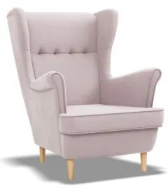 Kreslo VELO Mini svetloružové