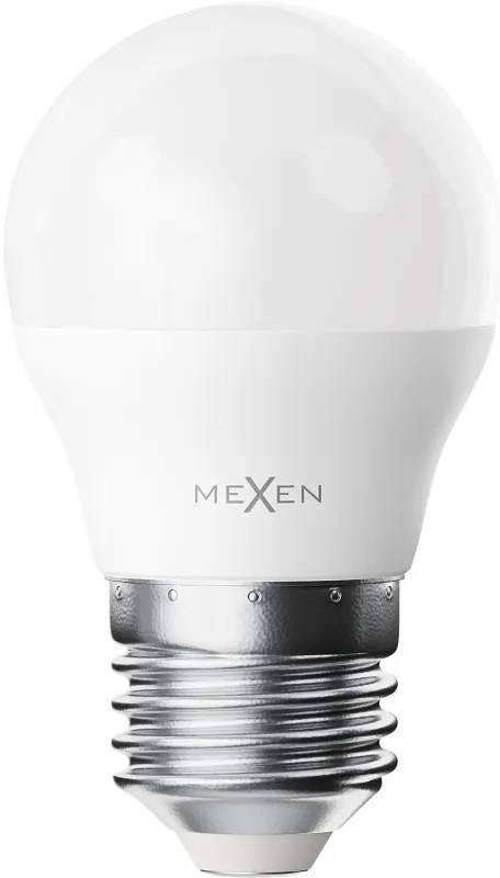 Mexen Nova, LED žiarovka E27, G45, 1W, teplá - 3000K, 105 lm - L101-E27-0130-01