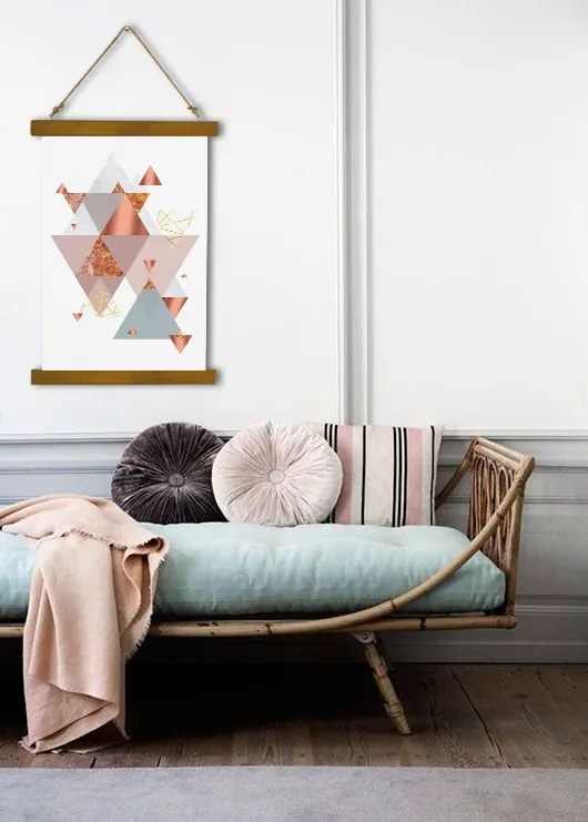 Závesné plátno na stenu Supposed Head 2nd Motif / Dan Johannson XMPDJ139