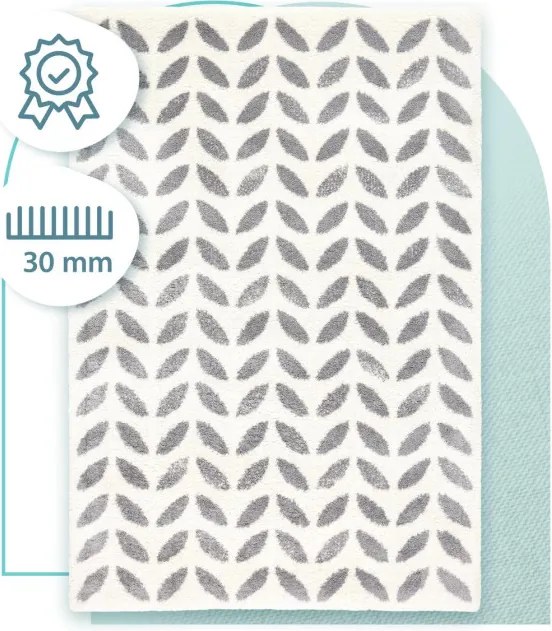 Koberec Agnella Yoki Rei biely