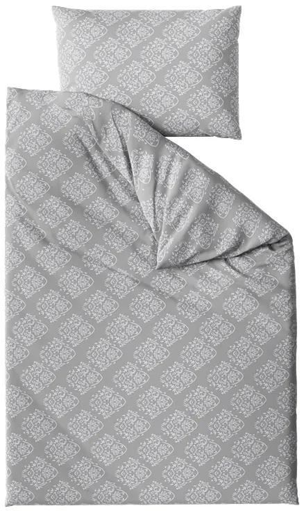 Bavlnené obliečky WALLPAPER sivé Rozmer obliečky: 70 x 90 cm | 140 x 200 cm