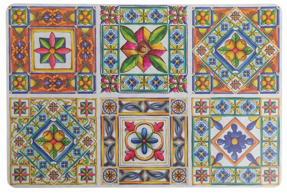 Plastové prestieranie 6 ks 45x30 cm Costiera - VDE Tivoli 1996