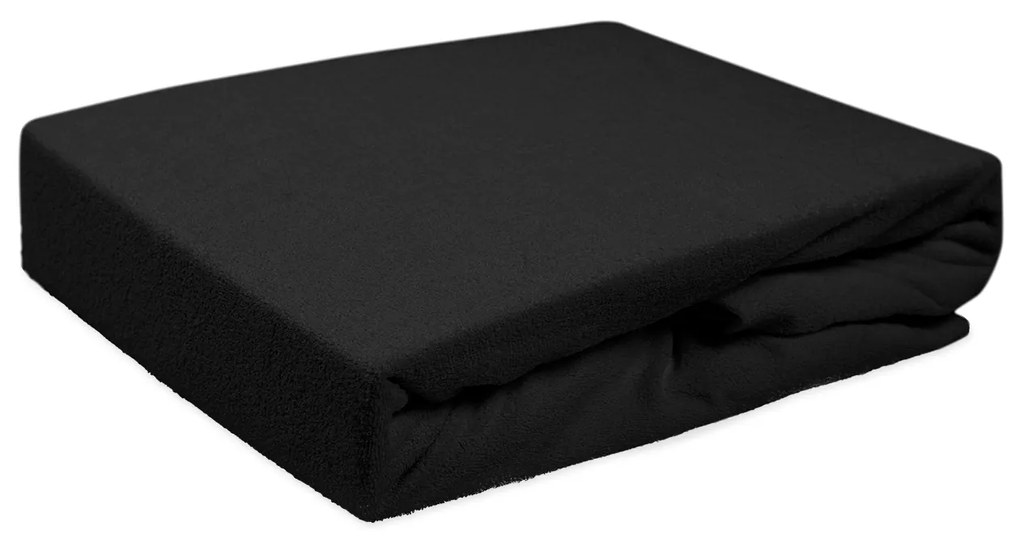 FROTÉ PRESTIERADLO 027/130 140X200 CM ČIERNE