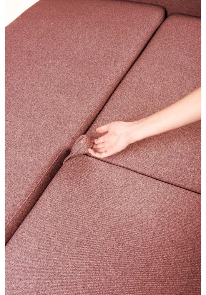 Ružová rozkladacia pohovka Bonami Selection Pop