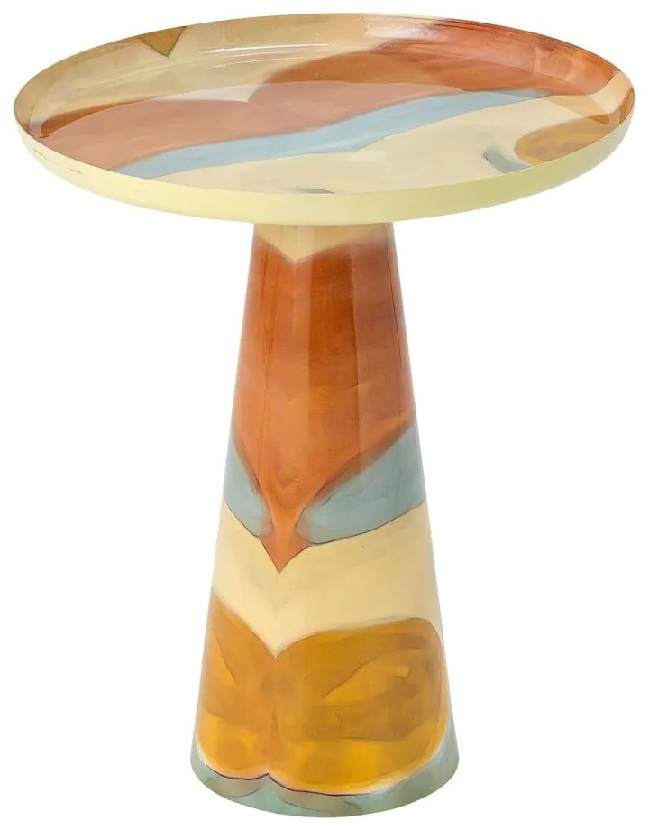 Kovový okrúhly odkladací stolík ø 45,5 cm Brooke – Bloomingville