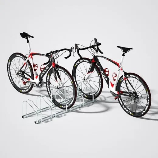 InternetovaZahrada Stojan na 5 bicyklov - 130x32x27 cm