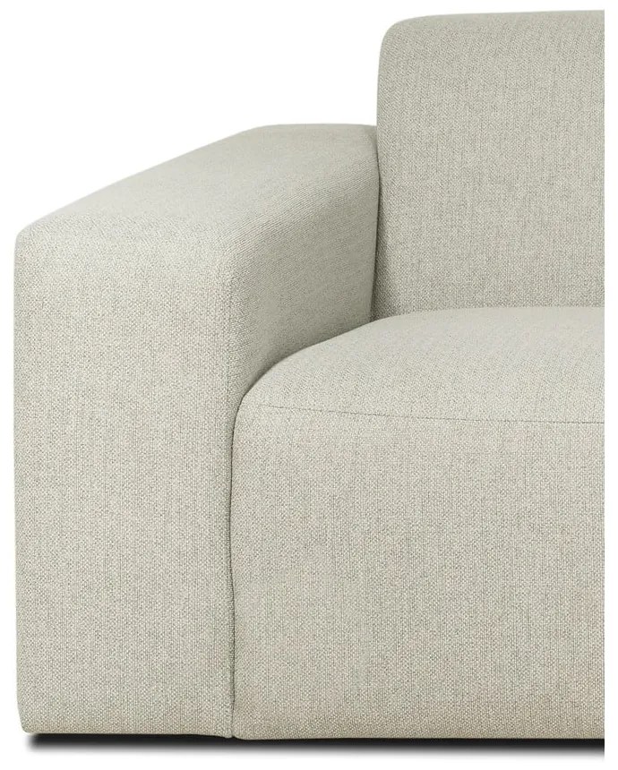 Béžová/krémovobiela rohová pohovka (pravý roh) Roxy – Scandic