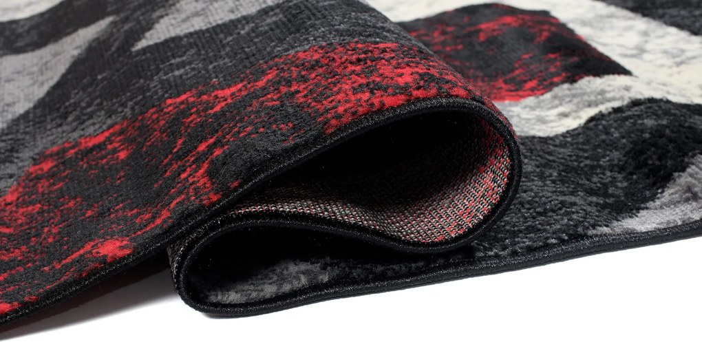 TA Koberec K855A ČIERNA LACNÁ PP CRM Rozmer: 100x250 cm