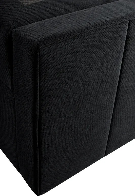 Boxspring posteľ RITA, 200x160, antracitová (pretty 21)