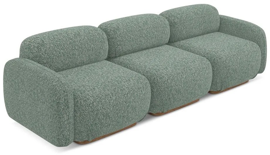 Svetlozelená pohovka 270 cm Ailani – Makamii