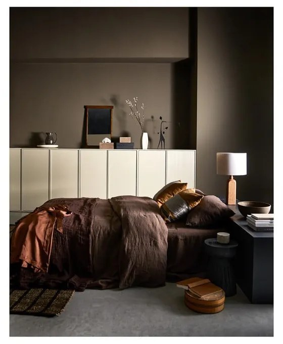 Krémová modulárna skriňa z borovicového dreva 50x110 cm Daily – vtwonen