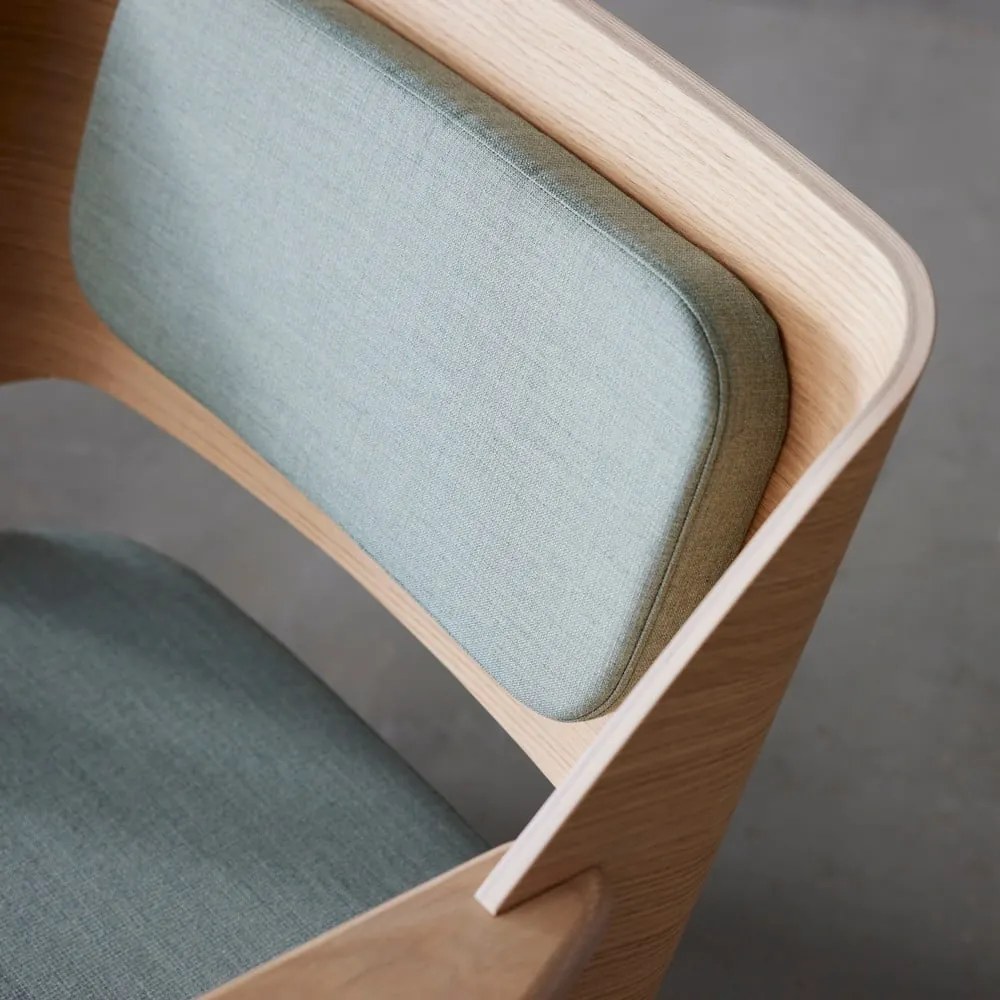 Svetlozelené dubové kreslo Findahl by Hammel