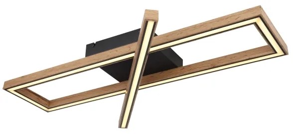 Globo 67287D1 - LED stropné svietidlo MANDERA LED/36W/230V hnedá