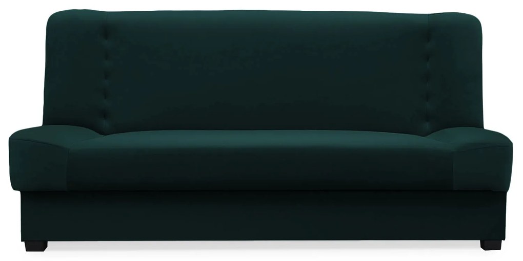 Pohovka Panino (tmavozelená) . Akcia -21%. Vlastná spoľahlivá doprava až k Vám domov. 1129213